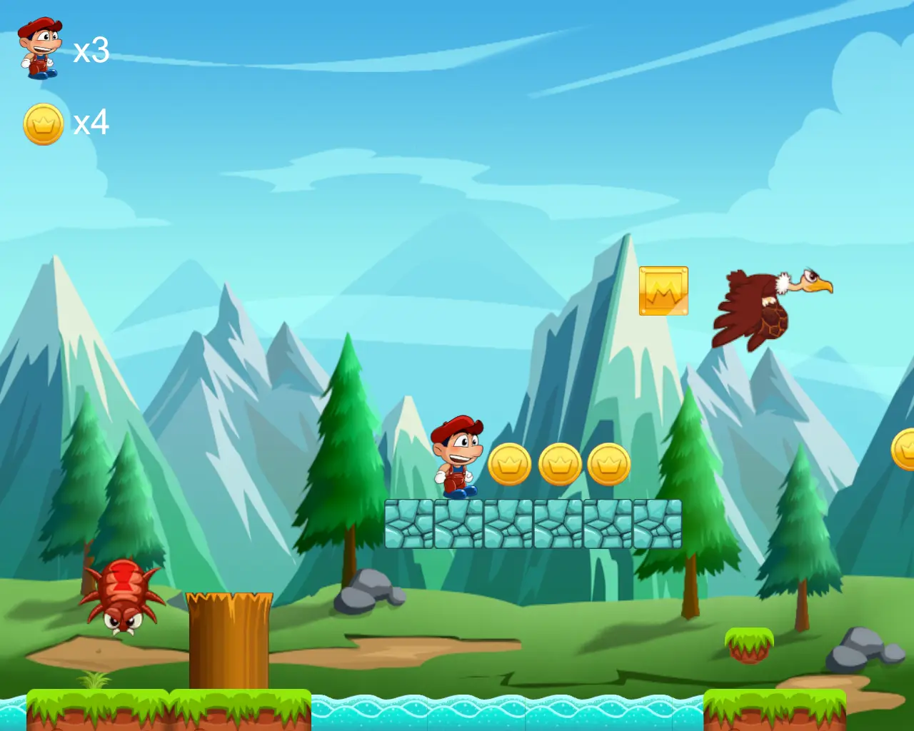 2D platformer game screenshot